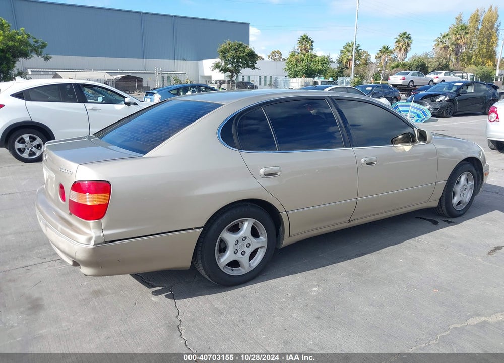 1998 LEXUS GS 300 VIN: JT8BD68S4W0030289