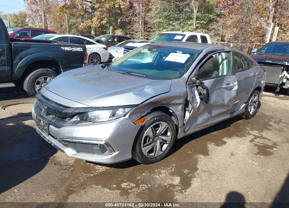 2021 HONDA CIVIC LX VIN: 2HGFC2F60MH550312