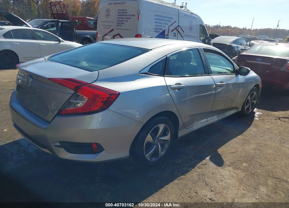 2021 HONDA CIVIC LX VIN: 2HGFC2F60MH550312