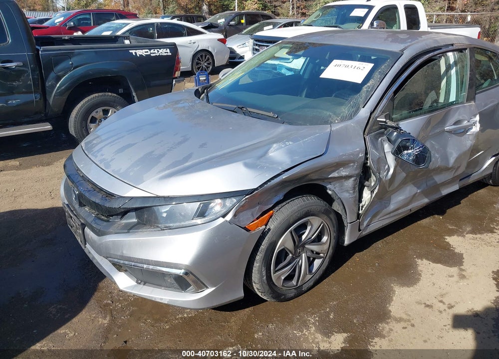 2021 HONDA CIVIC LX VIN: 2HGFC2F60MH550312