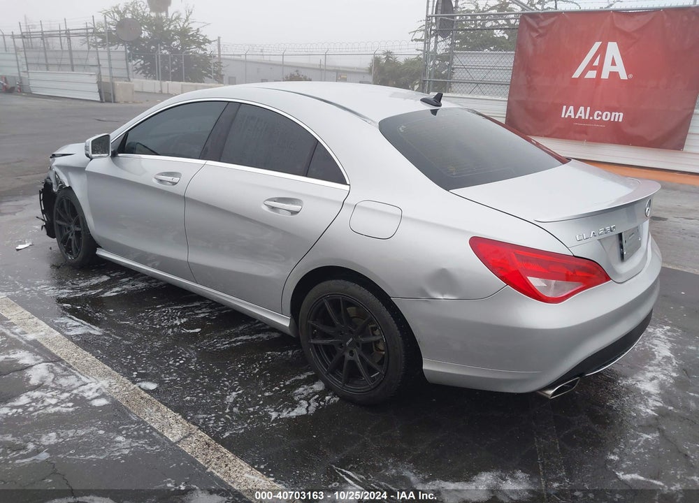 2016 MERCEDES-BENZ CLA 250 VIN: WDDSJ4EBXGN374254