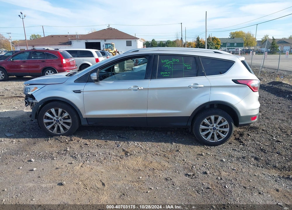 2017 FORD ESCAPE TITANIUM VIN: 1FMCU9J99HUB62230