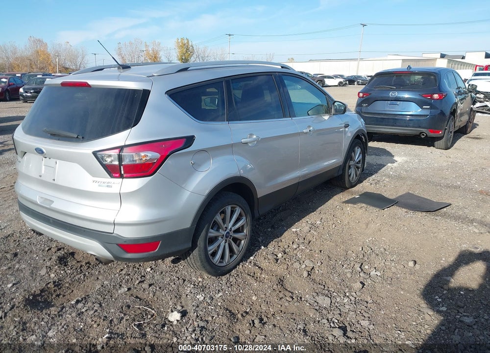 2017 FORD ESCAPE TITANIUM VIN: 1FMCU9J99HUB62230