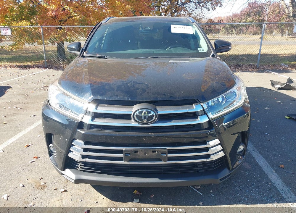 2019 TOYOTA HIGHLANDER LIMITED VIN: 5TDDZRFH5KS725148