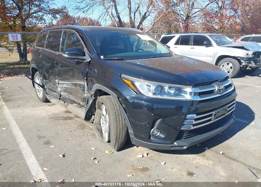2019 TOYOTA HIGHLANDER LIMITED VIN: 5TDDZRFH5KS725148