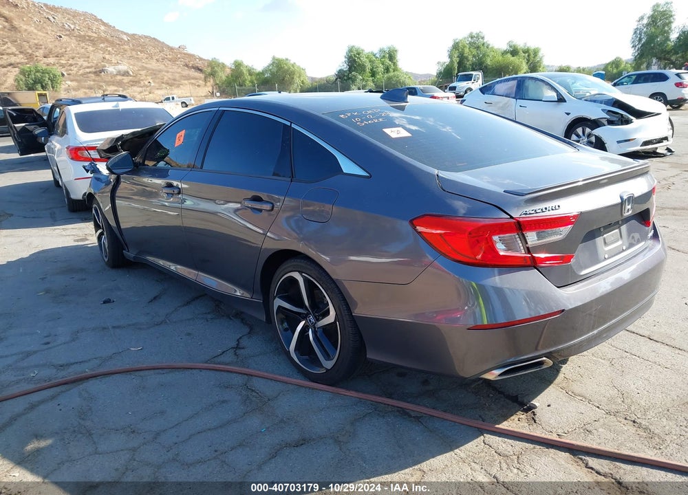 2018 HONDA ACCORD SPORT VIN: 1HGCV1F36JA263662