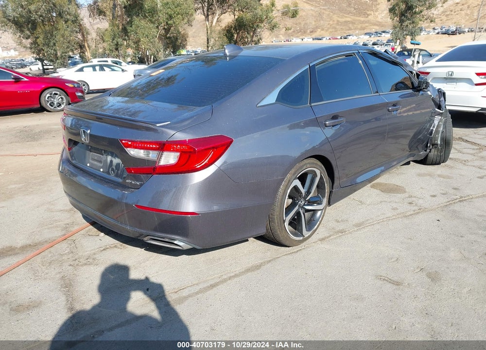2018 HONDA ACCORD SPORT VIN: 1HGCV1F36JA263662