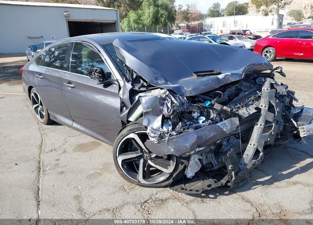 2018 HONDA ACCORD SPORT VIN: 1HGCV1F36JA263662