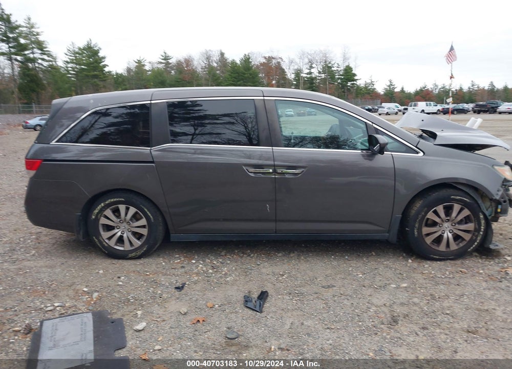 2016 HONDA ODYSSEY SE VIN: 5FNRL5H34GB012139