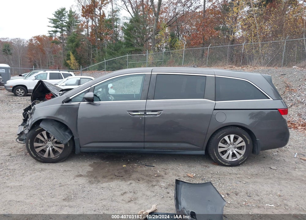 2016 HONDA ODYSSEY SE VIN: 5FNRL5H34GB012139
