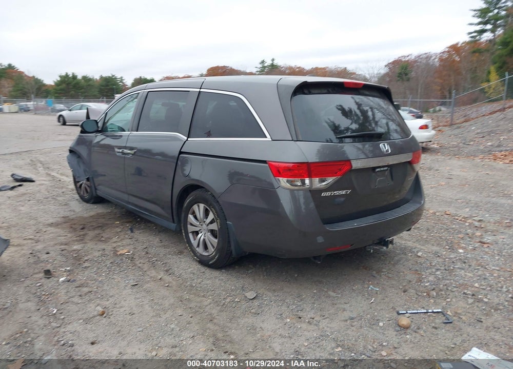 2016 HONDA ODYSSEY SE VIN: 5FNRL5H34GB012139