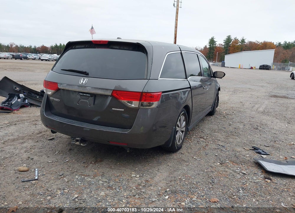 2016 HONDA ODYSSEY SE VIN: 5FNRL5H34GB012139