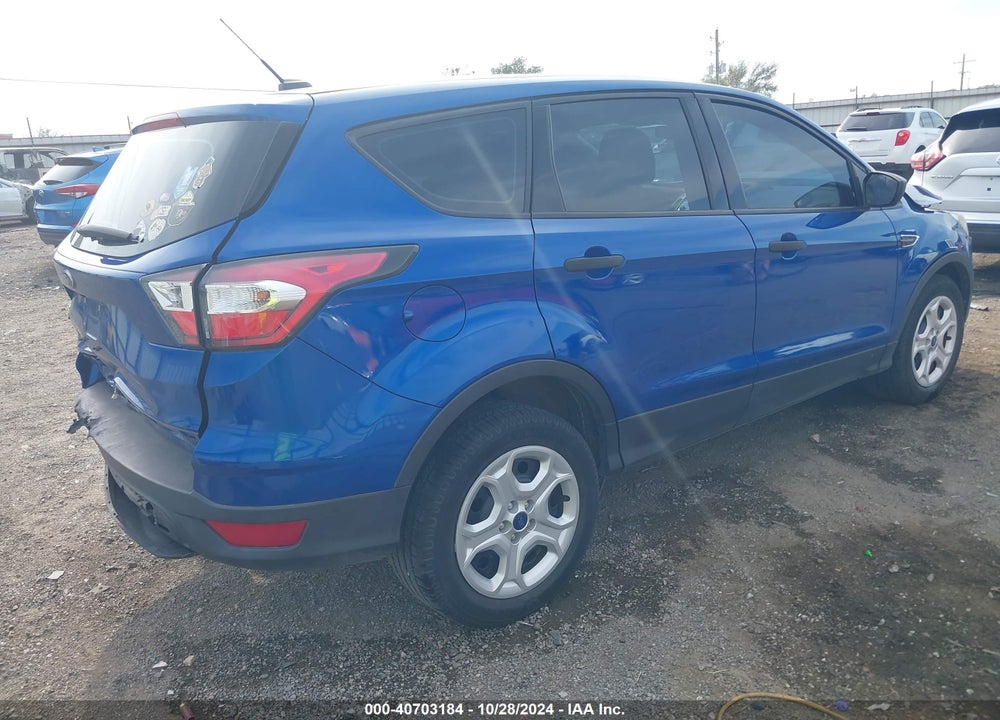 2017 FORD ESCAPE S VIN: 1FMCU0F74HUB29171
