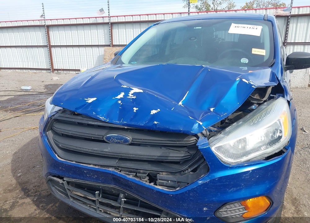 2017 FORD ESCAPE S VIN: 1FMCU0F74HUB29171