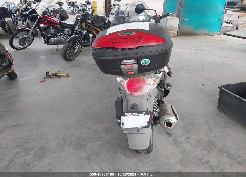 2009 APRILIA SCARABEO 500 VIN: ZD4VRU0069S000271