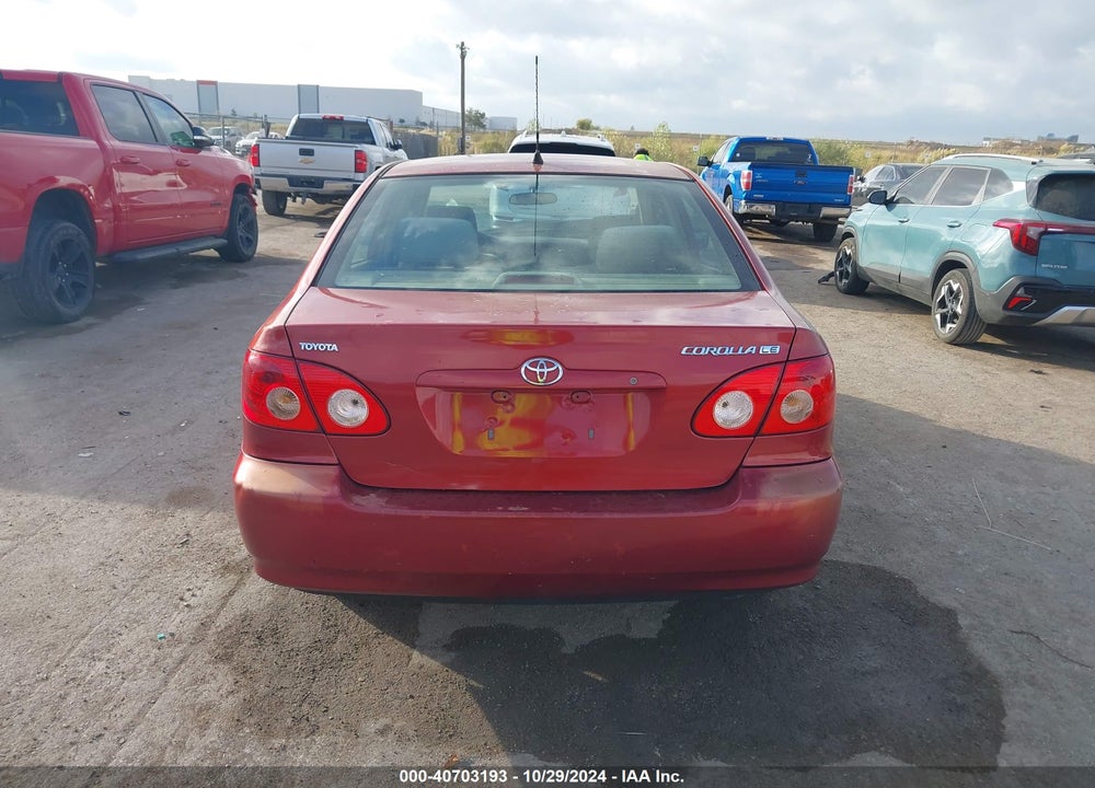 2006 TOYOTA COROLLA LE VIN: 1NXBR32E36Z662452