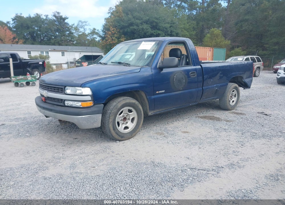 2001 CHEVROLET SILVERADO 1500 VIN: 1GCEC14V91Z200798