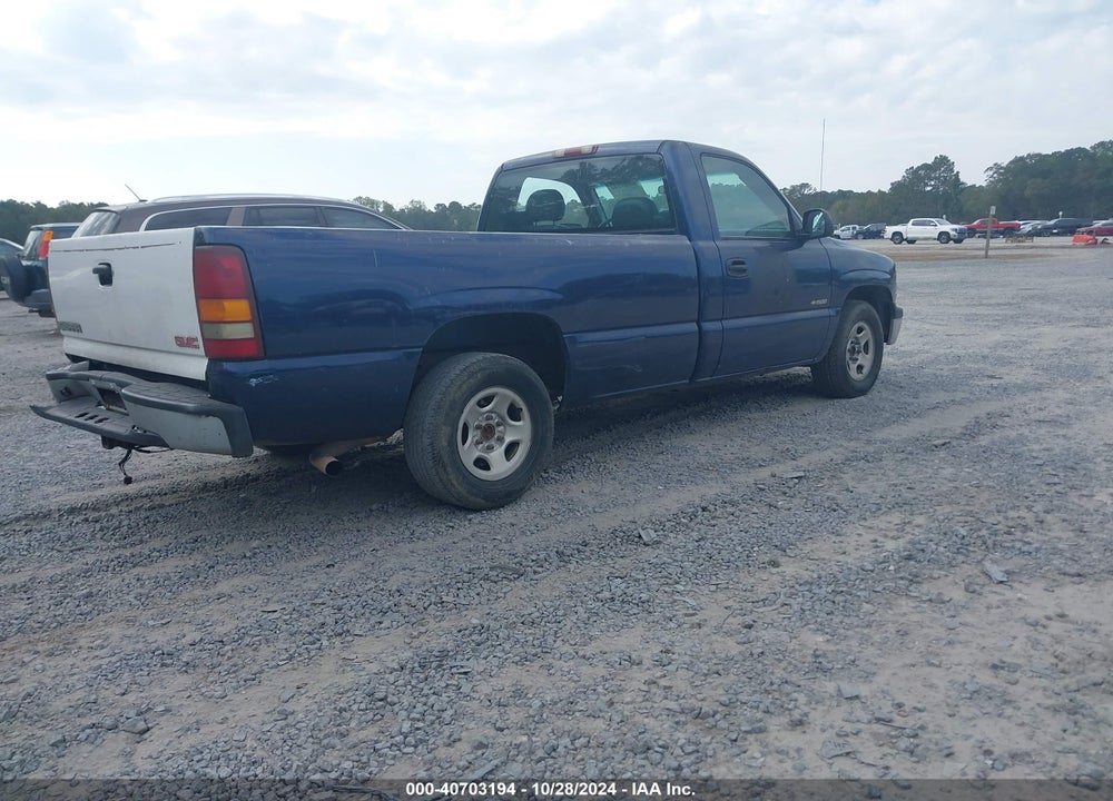 2001 CHEVROLET SILVERADO 1500 VIN: 1GCEC14V91Z200798