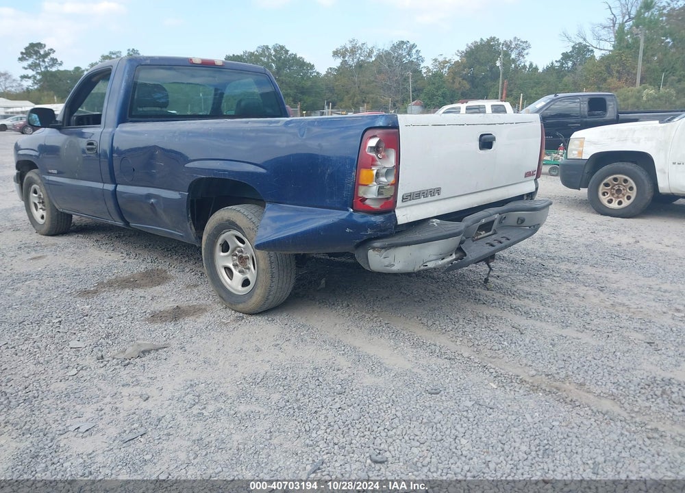 2001 CHEVROLET SILVERADO 1500 VIN: 1GCEC14V91Z200798