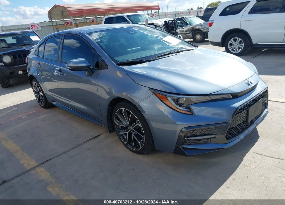 2022 TOYOTA COROLLA SE VIN: JTDS4MCE3NJ098406