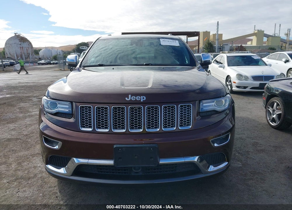 2014 JEEP GRAND CHEROKEE SUMMIT VIN: 1C4RJFJG1EC200636