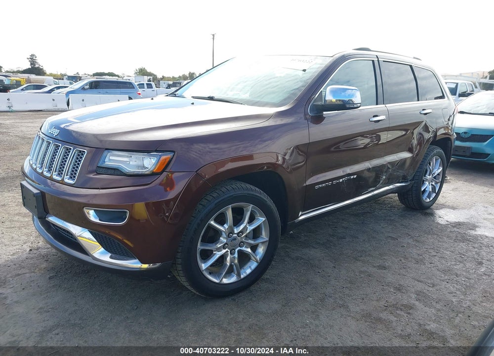 2014 JEEP GRAND CHEROKEE SUMMIT VIN: 1C4RJFJG1EC200636