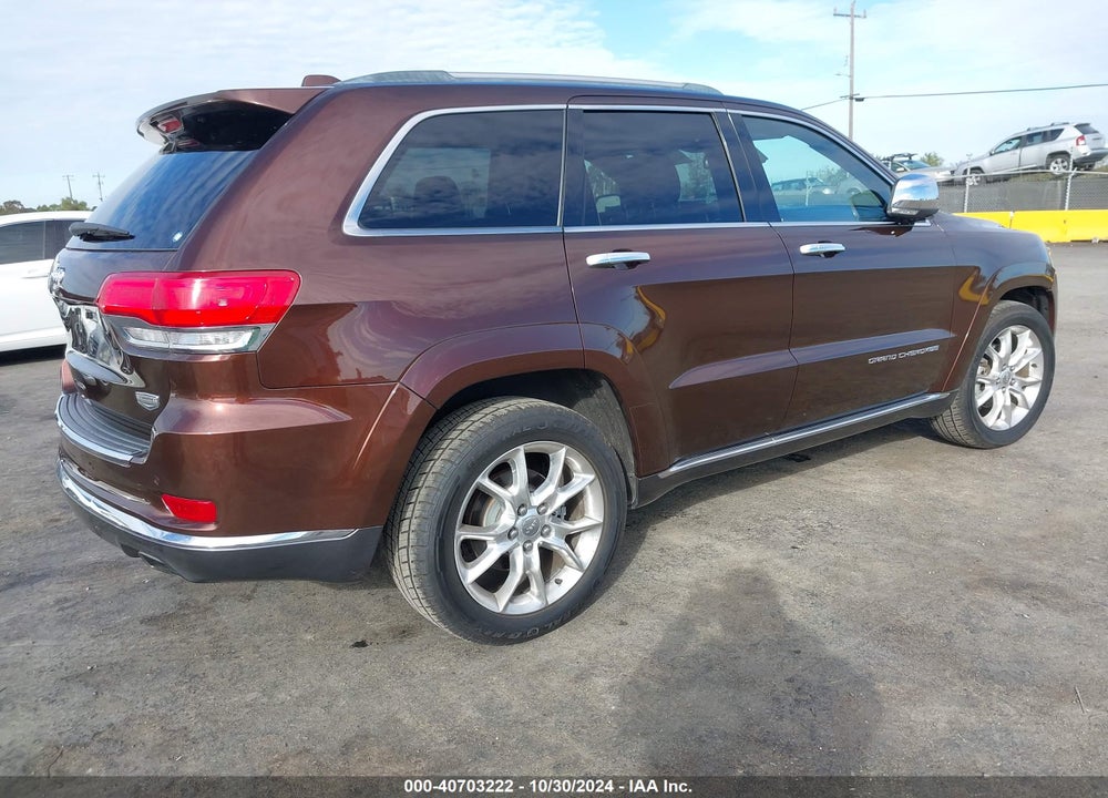 2014 JEEP GRAND CHEROKEE SUMMIT VIN: 1C4RJFJG1EC200636