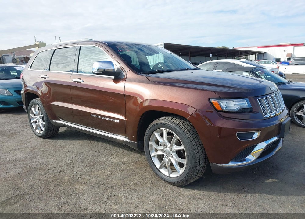 2014 JEEP GRAND CHEROKEE SUMMIT VIN: 1C4RJFJG1EC200636