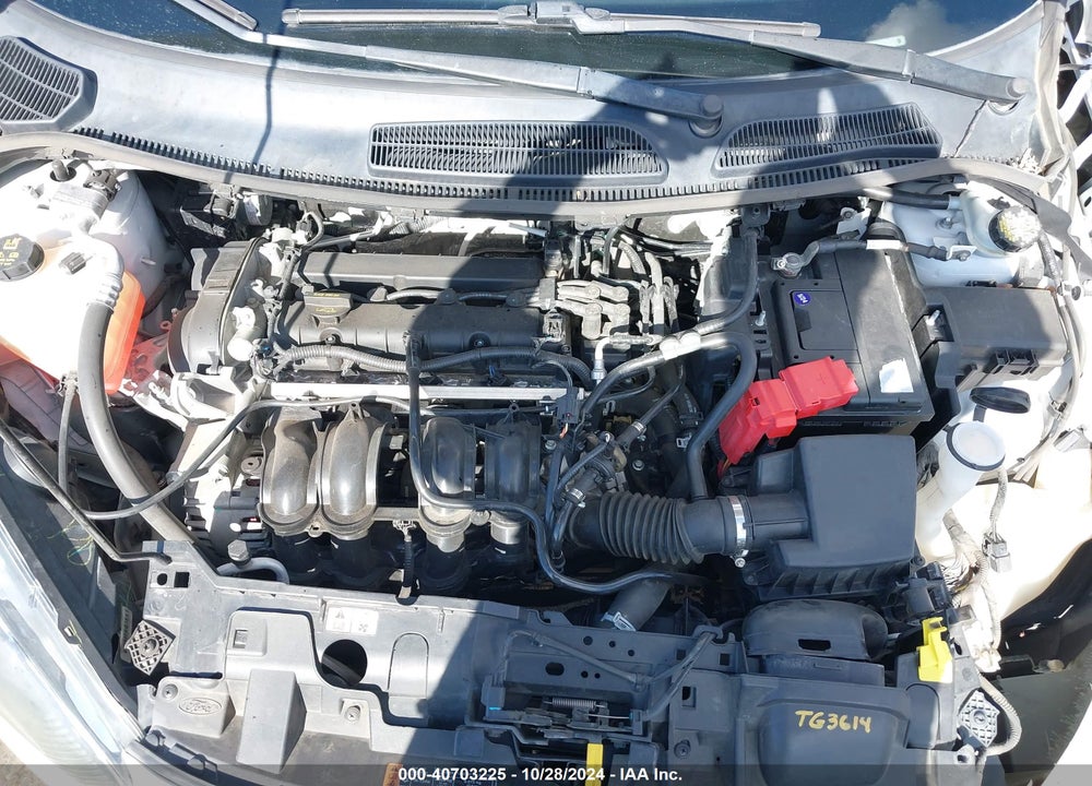 2018 FORD FIESTA SE VIN: 3FADP4EJ1JM132694