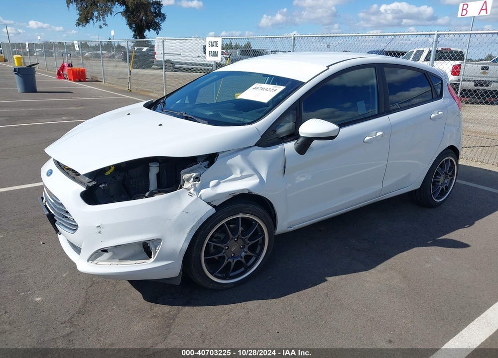 2018 FORD FIESTA SE VIN: 3FADP4EJ1JM132694