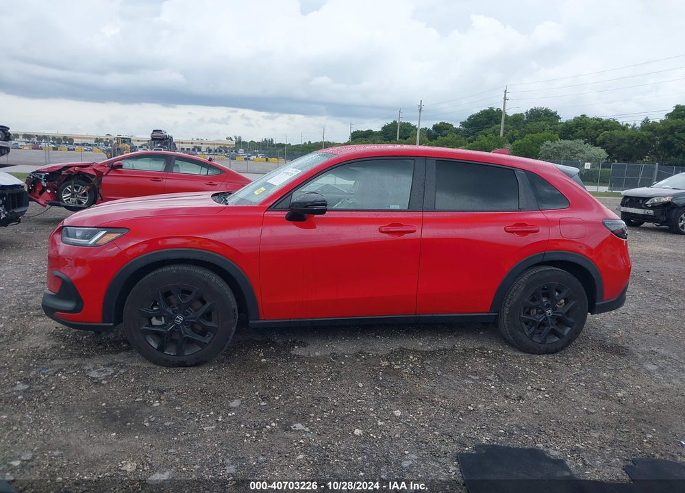 2024 HONDA HR-V 2WD SPORT/2WD SPORT W/O BSI VIN: 3CZRZ1H53RM711277