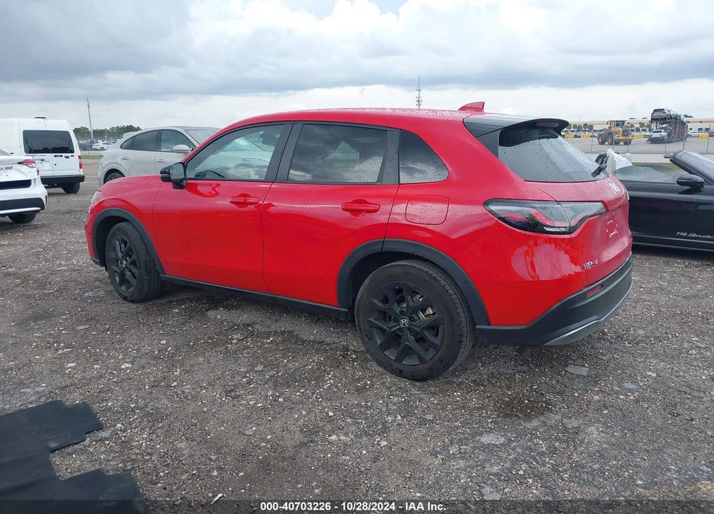2024 HONDA HR-V 2WD SPORT/2WD SPORT W/O BSI VIN: 3CZRZ1H53RM711277