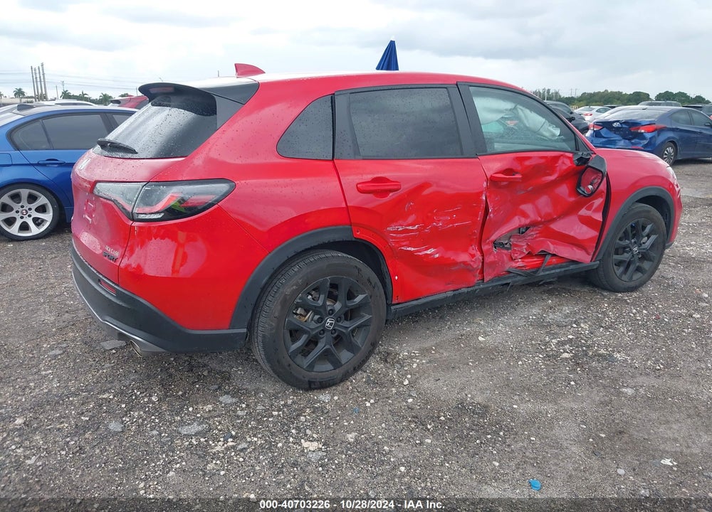 2024 HONDA HR-V 2WD SPORT/2WD SPORT W/O BSI VIN: 3CZRZ1H53RM711277