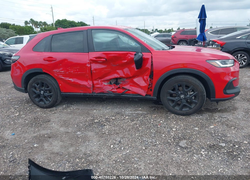 2024 HONDA HR-V 2WD SPORT/2WD SPORT W/O BSI VIN: 3CZRZ1H53RM711277