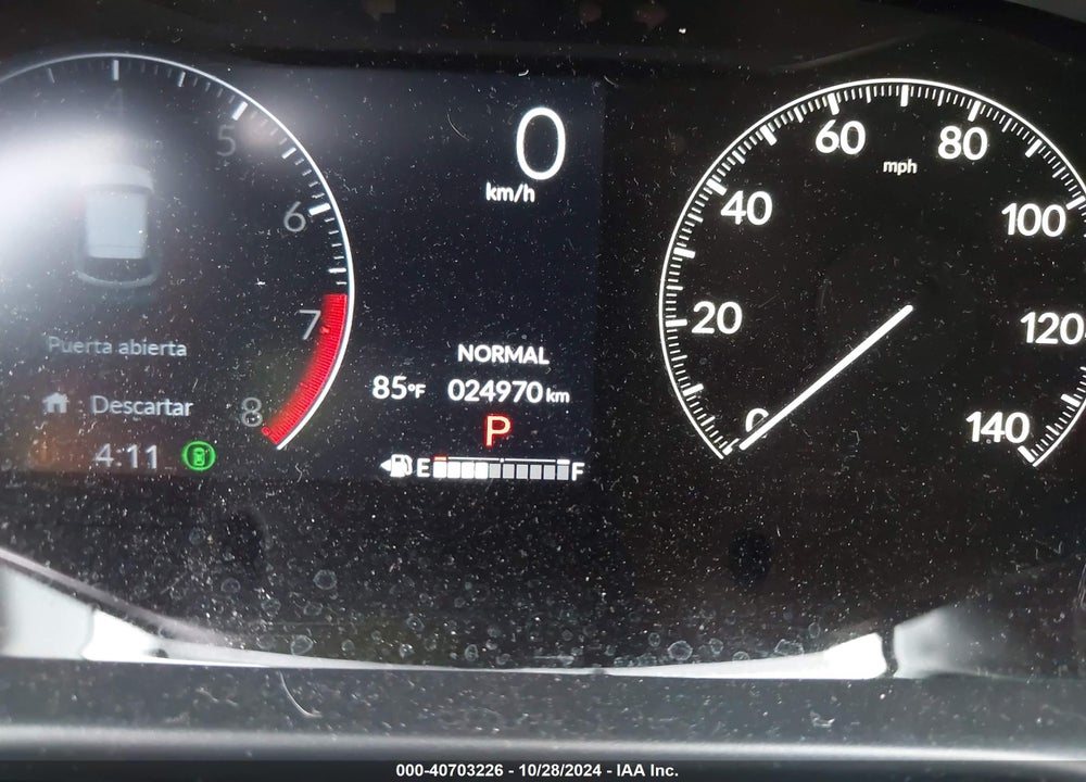 2024 HONDA HR-V 2WD SPORT/2WD SPORT W/O BSI VIN: 3CZRZ1H53RM711277