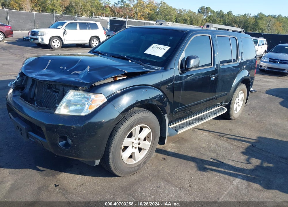 2011 NISSAN PATHFINDER SV VIN: 5N1AR1NN4BC634929