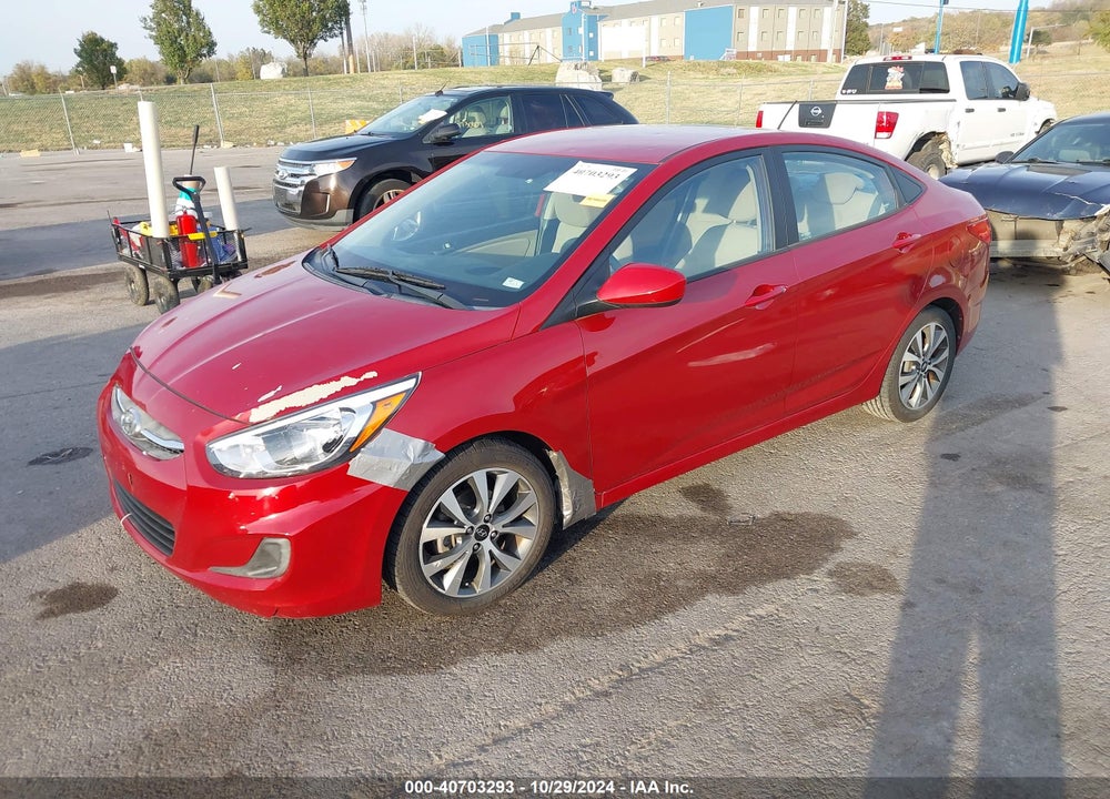 2017 HYUNDAI ACCENT VALUE EDITION VIN: KMHCT4AE3HU370588