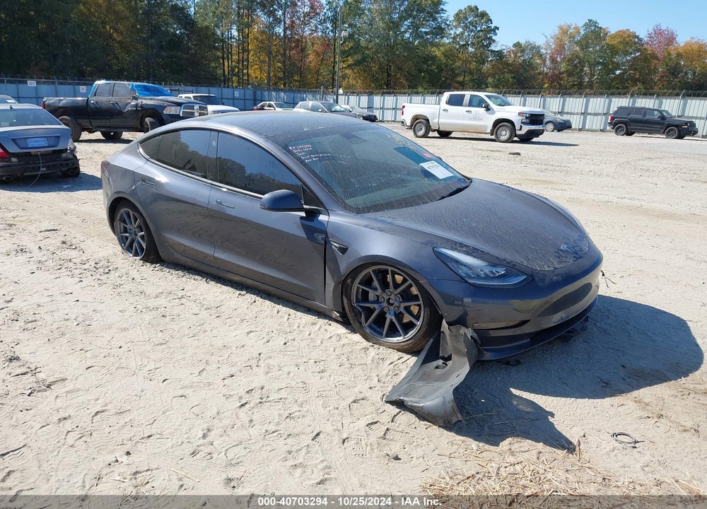 2022 TESLA MODEL 3 LONG RANGE DUAL MOTOR ALL-WHEEL DRIVE VIN: 5YJ3E1EB6NF245389