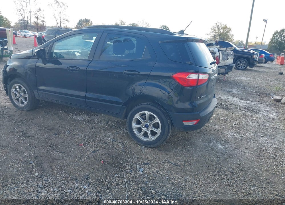 2022 FORD ECOSPORT SE VIN: MAJ6S3GL8NC463635
