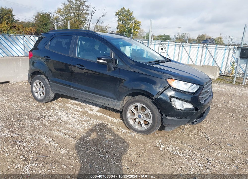2022 FORD ECOSPORT SE VIN: MAJ6S3GL8NC463635