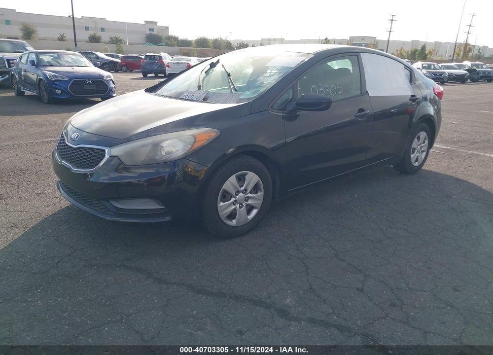 2015 KIA FORTE LX VIN: KNAFK4A67F5415873