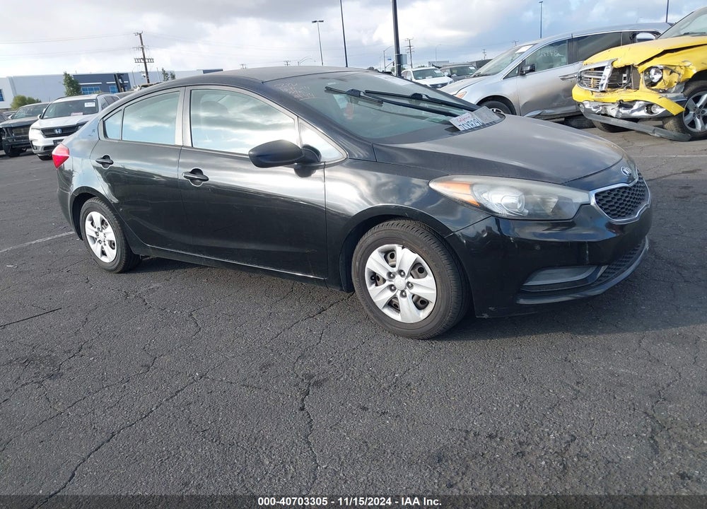 2015 KIA FORTE LX VIN: KNAFK4A67F5415873