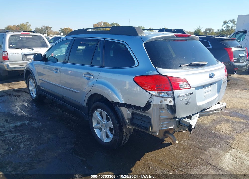 2014 SUBARU OUTBACK 2.5I PREMIUM VIN: 4S4BRCCC6E3221352