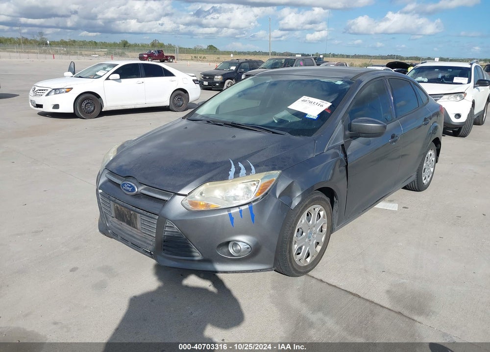 2012 FORD FOCUS SE VIN: 1FAHP3F21CL207191