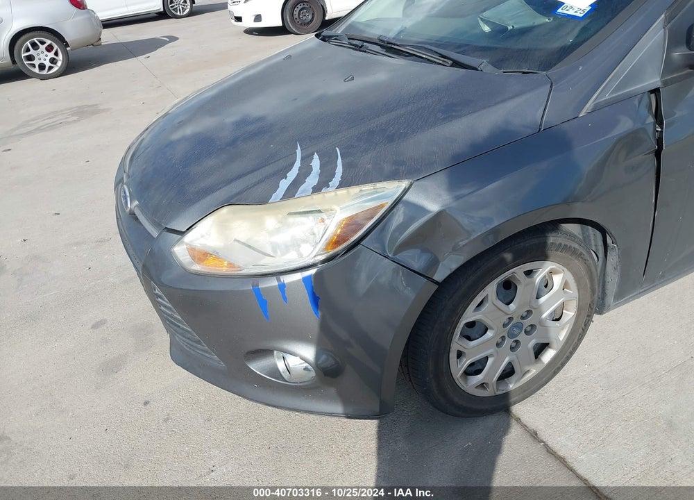 2012 FORD FOCUS SE VIN: 1FAHP3F21CL207191