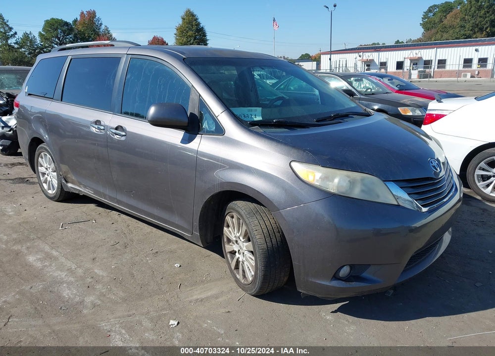 2011 TOYOTA SIENNA XLE LIMITED VIN: 5TDDK3DC6BS007844