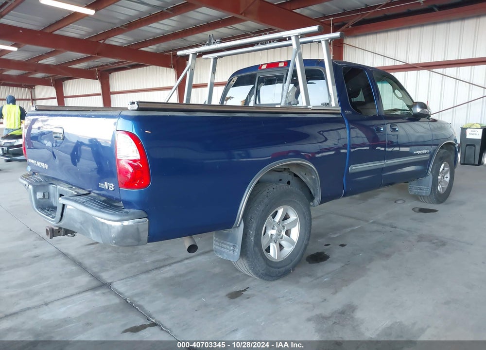 2005 TOYOTA TUNDRA SR5 V8 VIN: 5TBRT34145S459659
