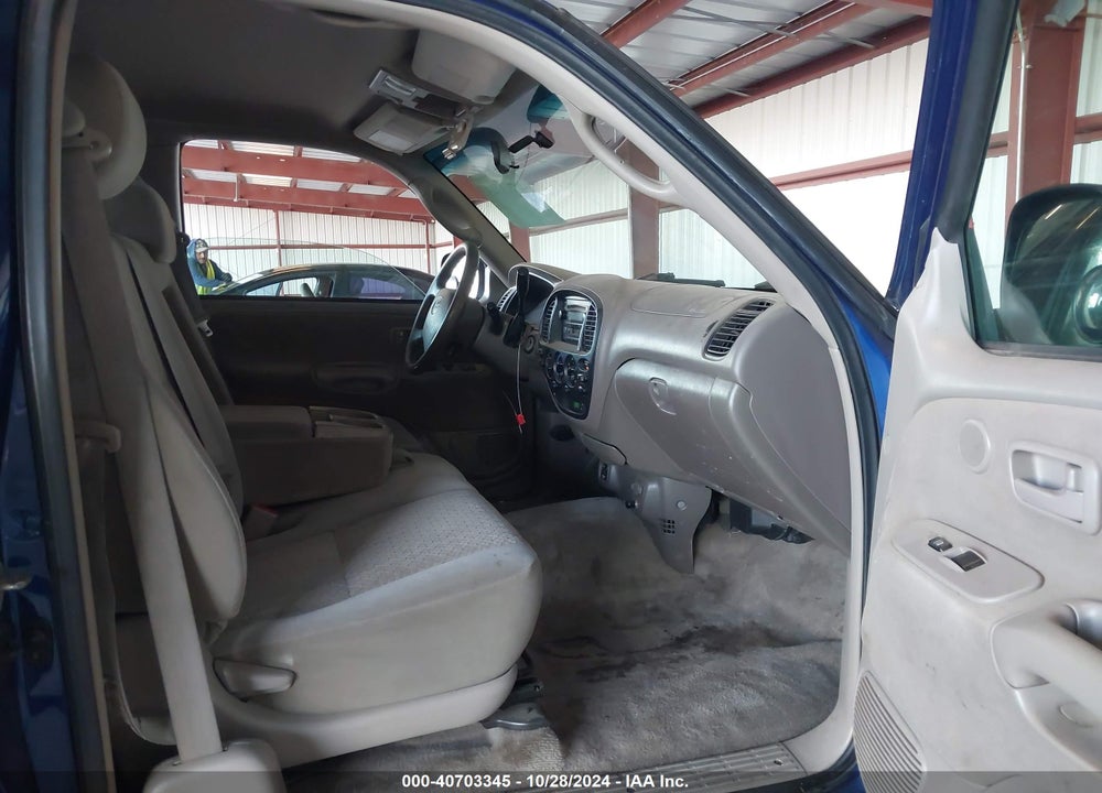 2005 TOYOTA TUNDRA SR5 V8 VIN: 5TBRT34145S459659
