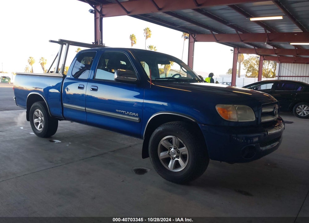 2005 TOYOTA TUNDRA SR5 V8 VIN: 5TBRT34145S459659