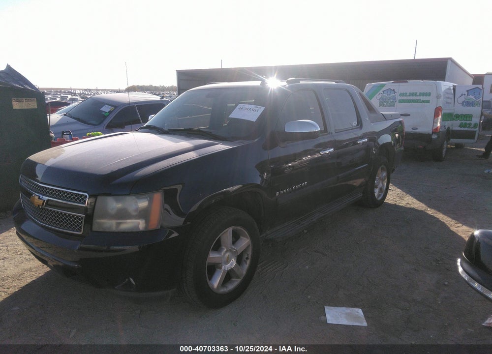 2008 CHEVROLET AVALANCHE 1500 LTZ VIN: 3GNFK12318G168987